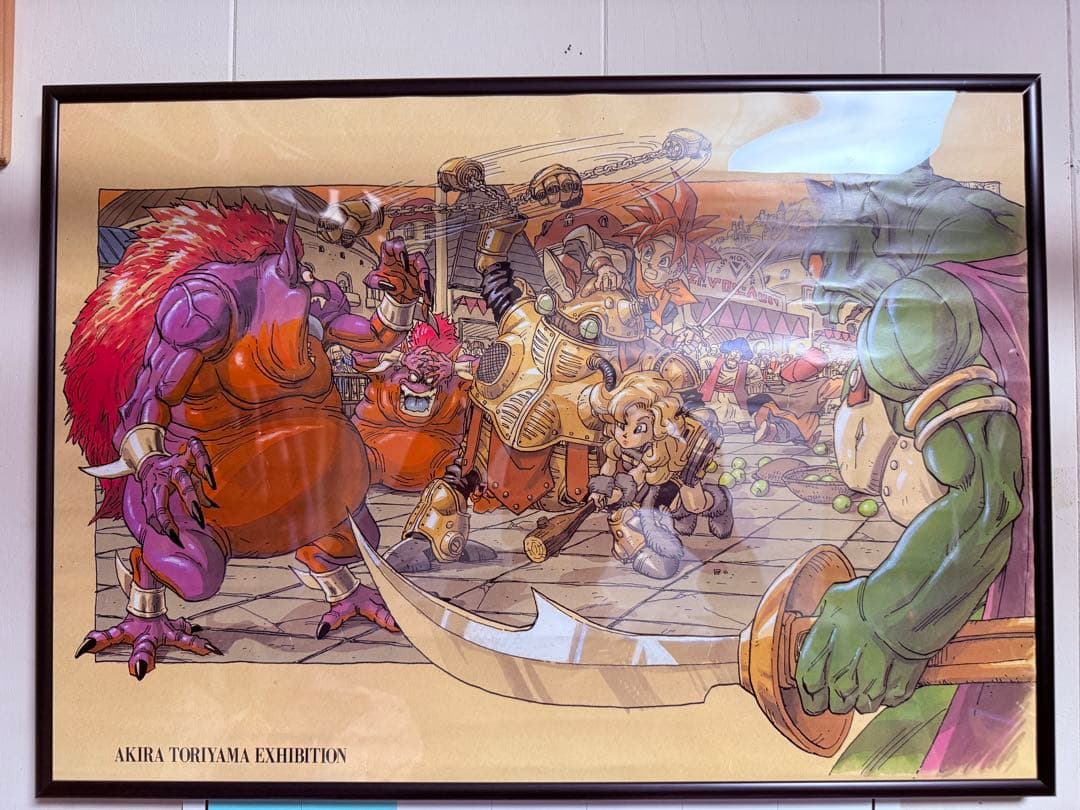 鳥山明展　額装