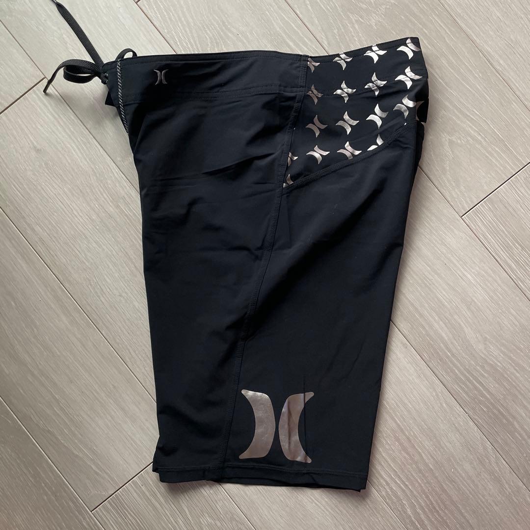 HURLEY phantom ボードショーツ ブラックモノグラム　ハーレー