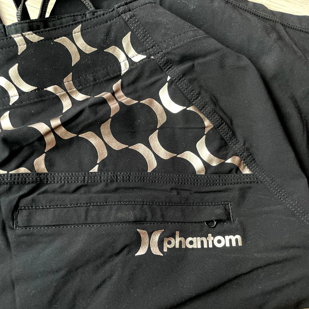 HURLEY phantom ボードショーツ ブラックモノグラム　ハーレー
