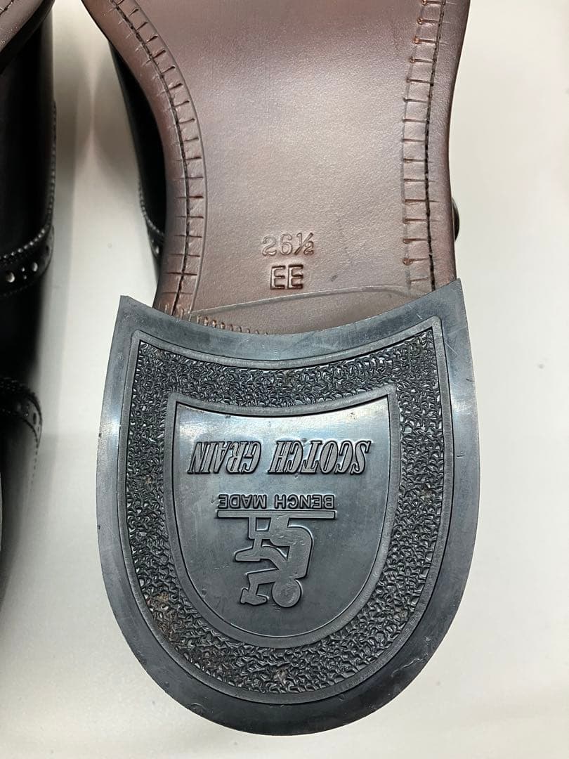 SCOTCH GRAIN スコッチグレイン 2828 ブラック　紳士靴 26.5