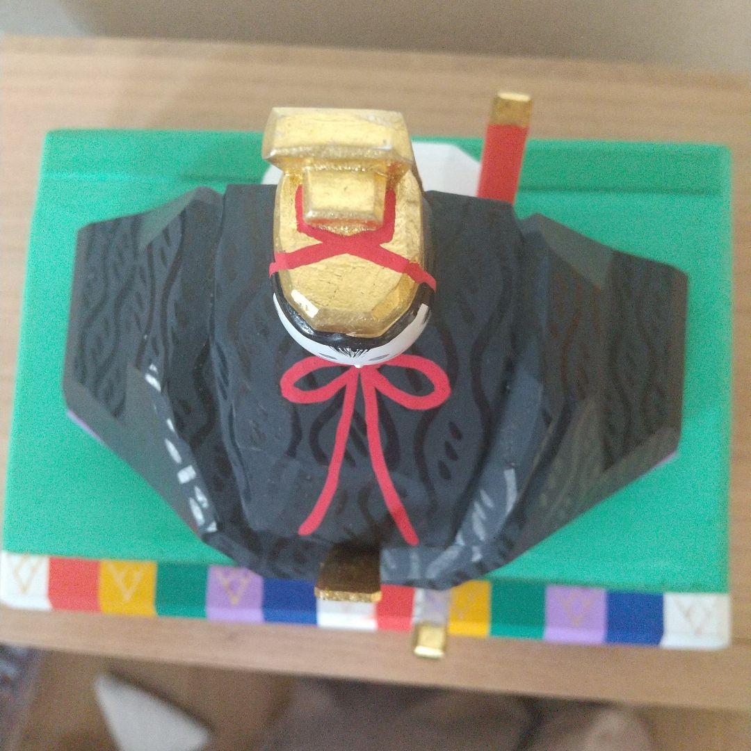 南部神泉 奈良一刀彫 雛人形 雛飾り 一刀彫 木製 金彩 かわいいお顔