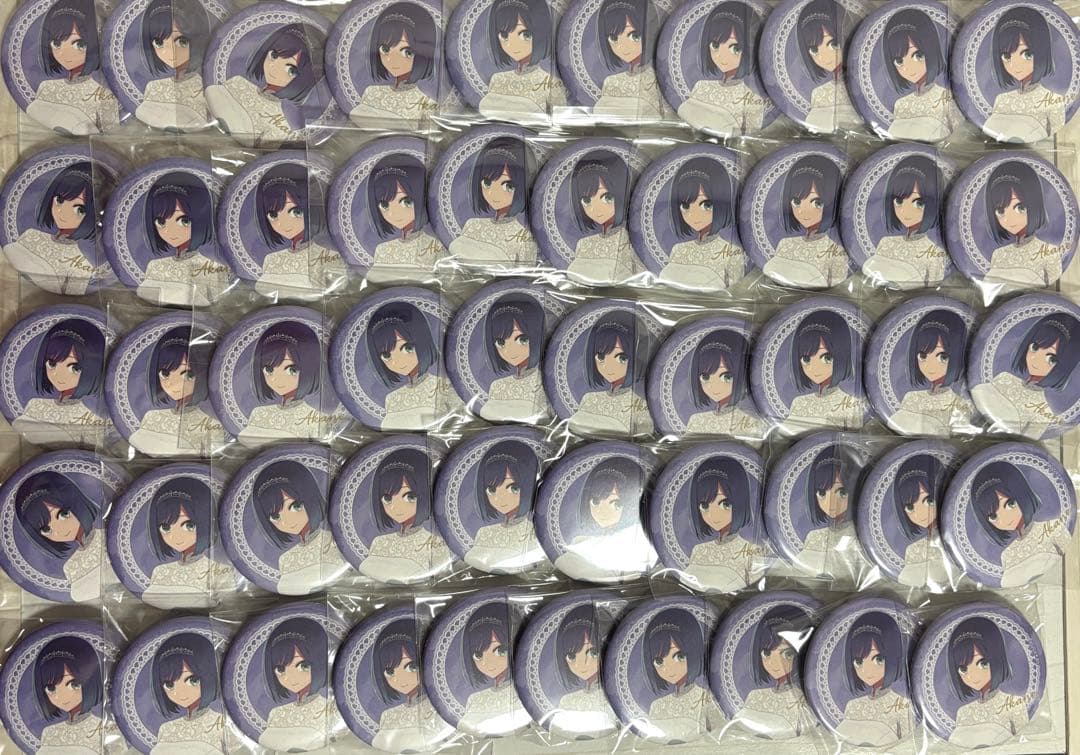 推しの子　黒川あかね　カラオケの鉄人　缶バッジ　50個