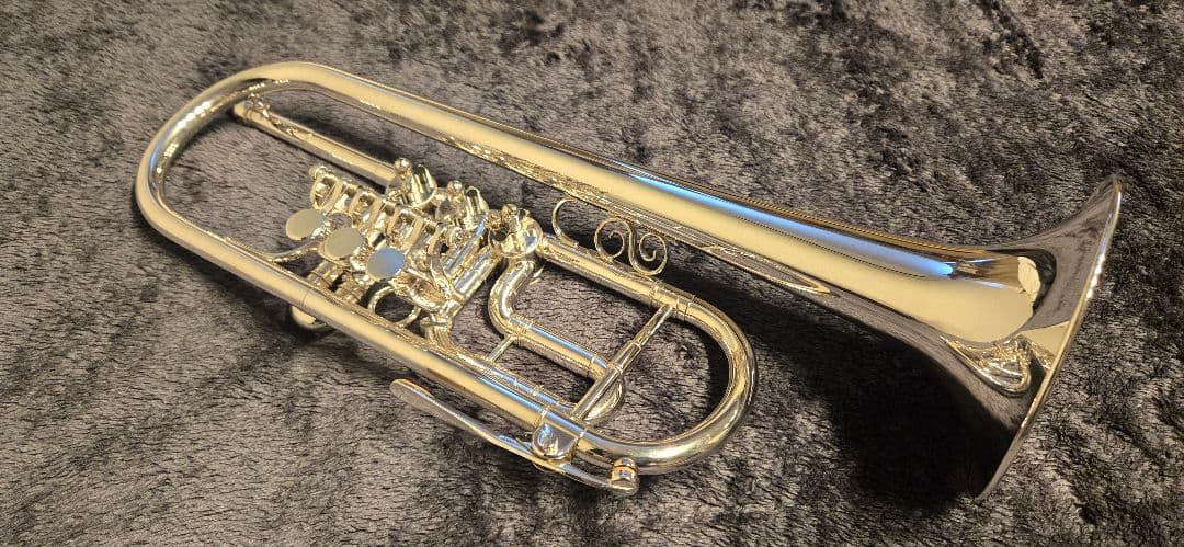 【美品】YAMAHA ヤマハ YTR-945 C管 ロータリー トランペット