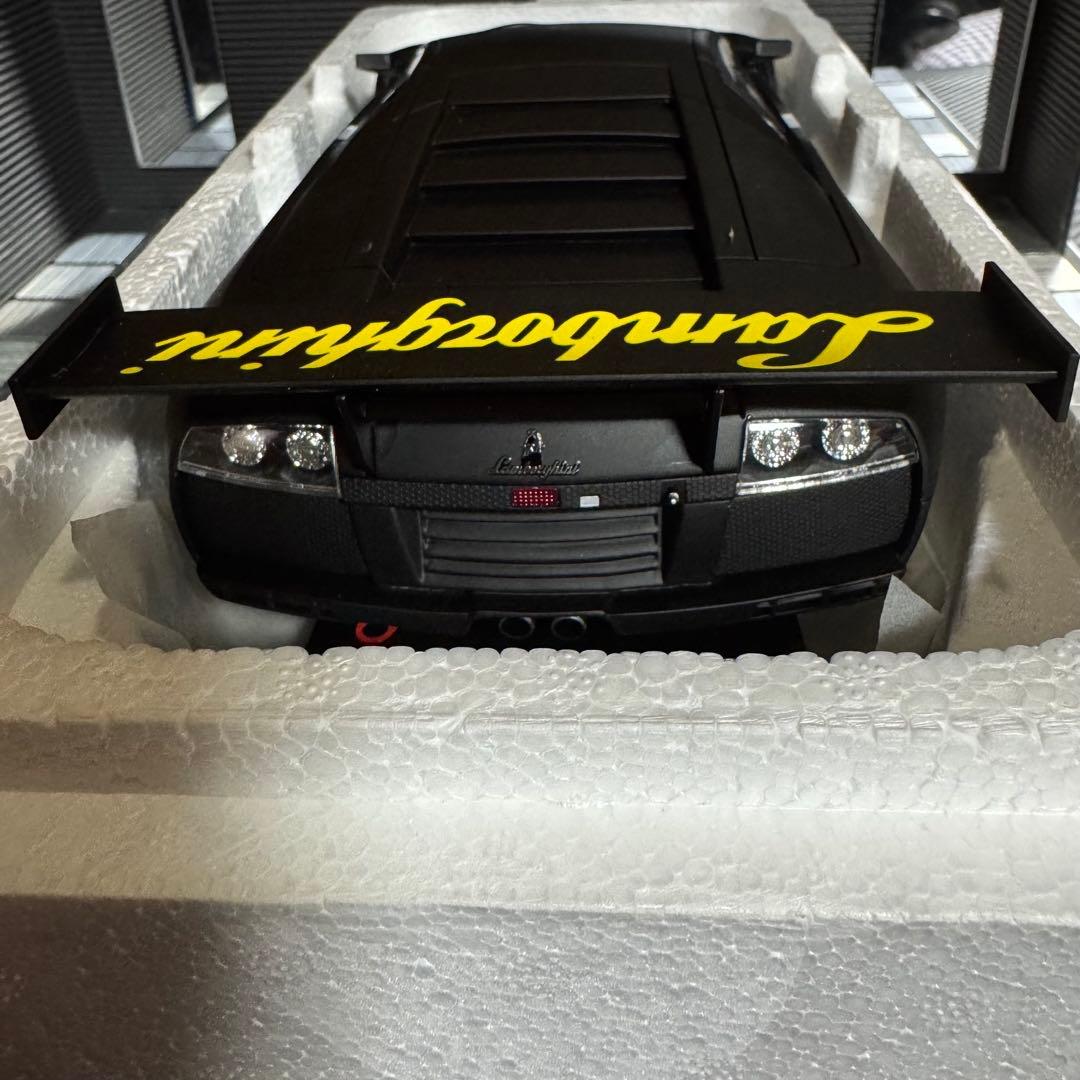 未展示品 京商 1/18 ランボルギーニ ムルシエラゴ R-GT マットブラック
