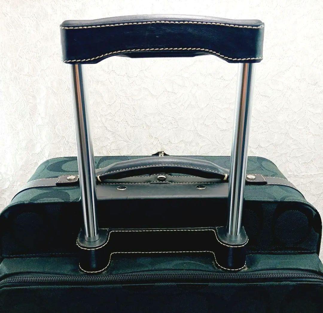 DD様✨COACH✨キャリーケース シグネチャー 出張 機内持ち込み可 大容量