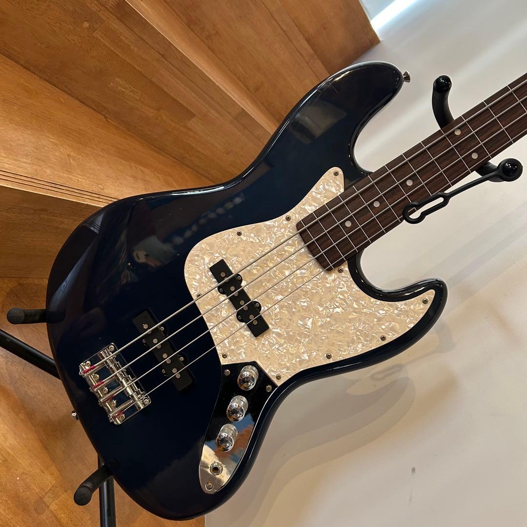 フレットレスベース　JBタイプ　ブラック