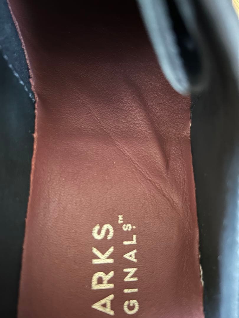 クラークス ワラビー ナタリーブラック　UK7.5