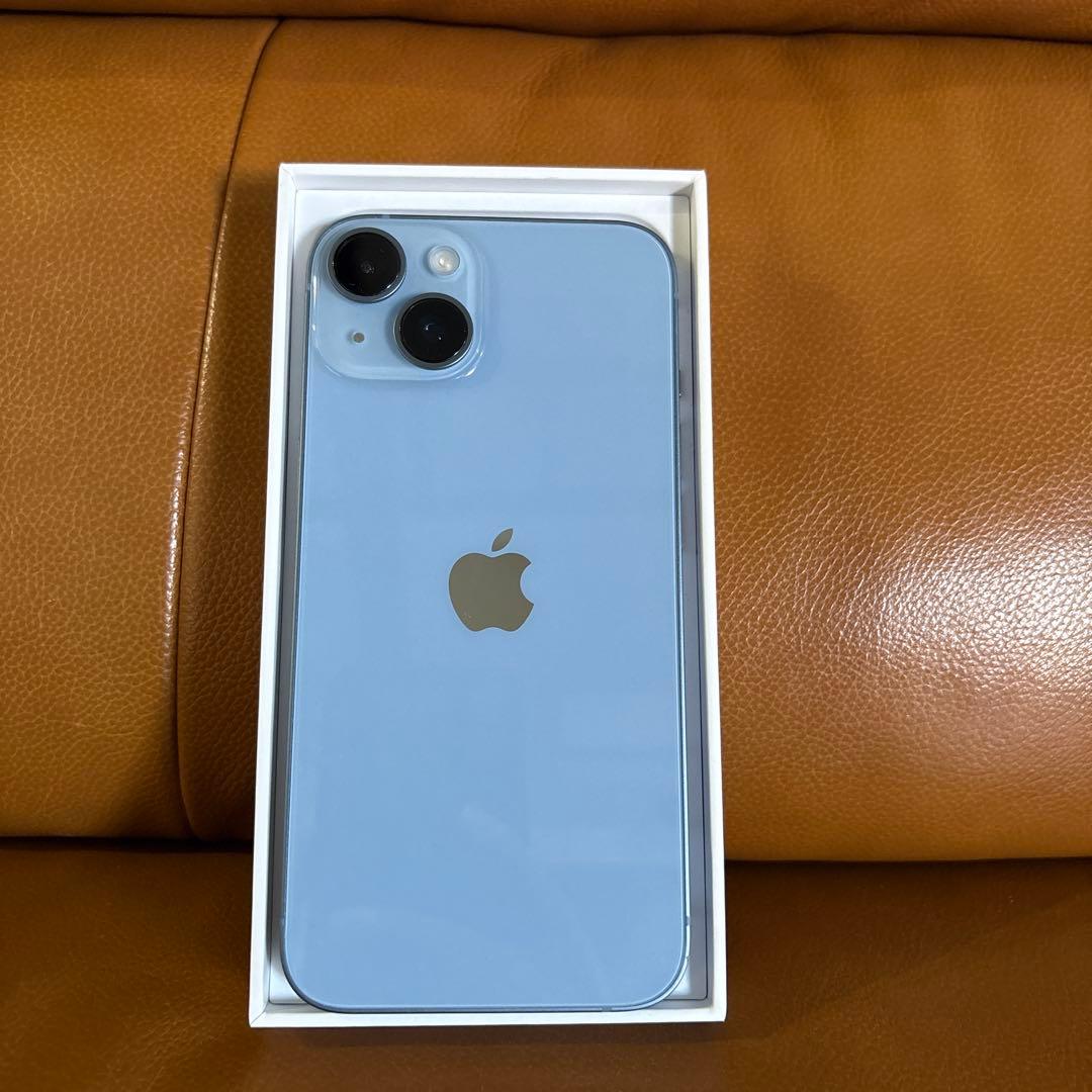 iPhone14 256gb SIMフリー　ブルー　Apple Store購入品