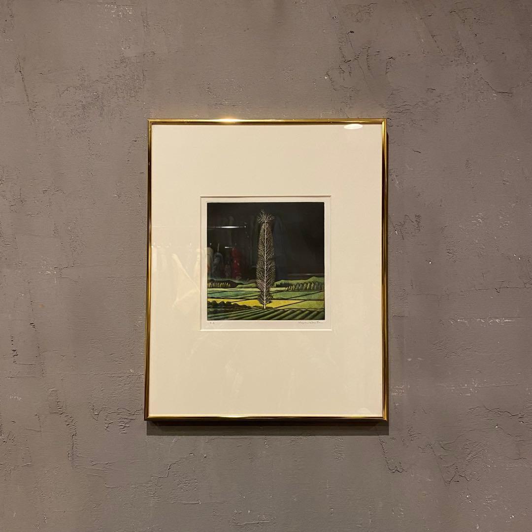 広田雅久 絵画 アート額装品 原画 銅版画