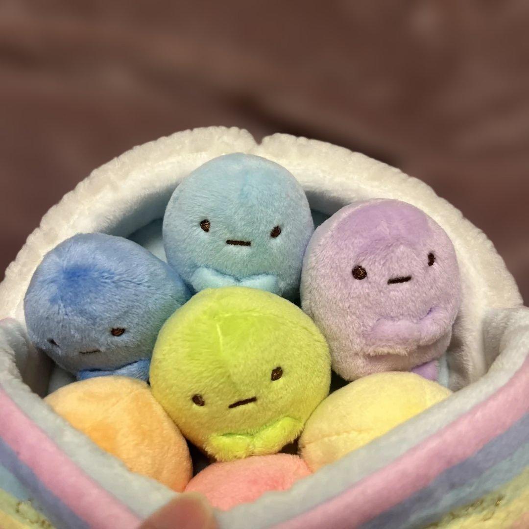 すみっコぐらし　7周年シーンぬいぐるみ　たぴおか