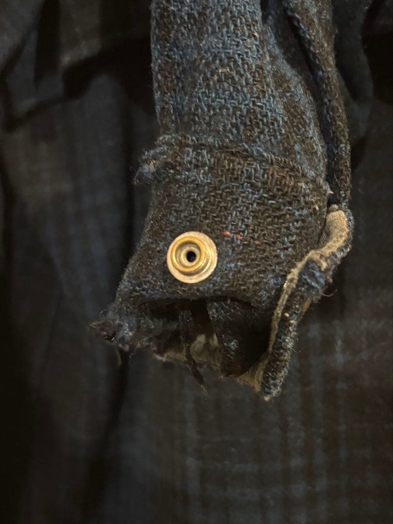 50's black bear ウールジャケット