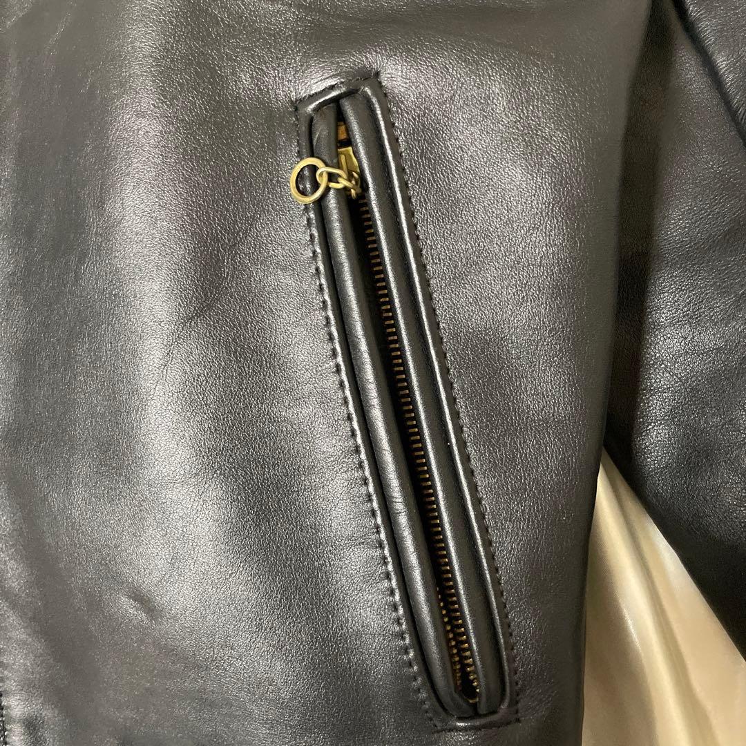 美品　SCHOTT シングルライダース　レザージャケット　36 ライナー付