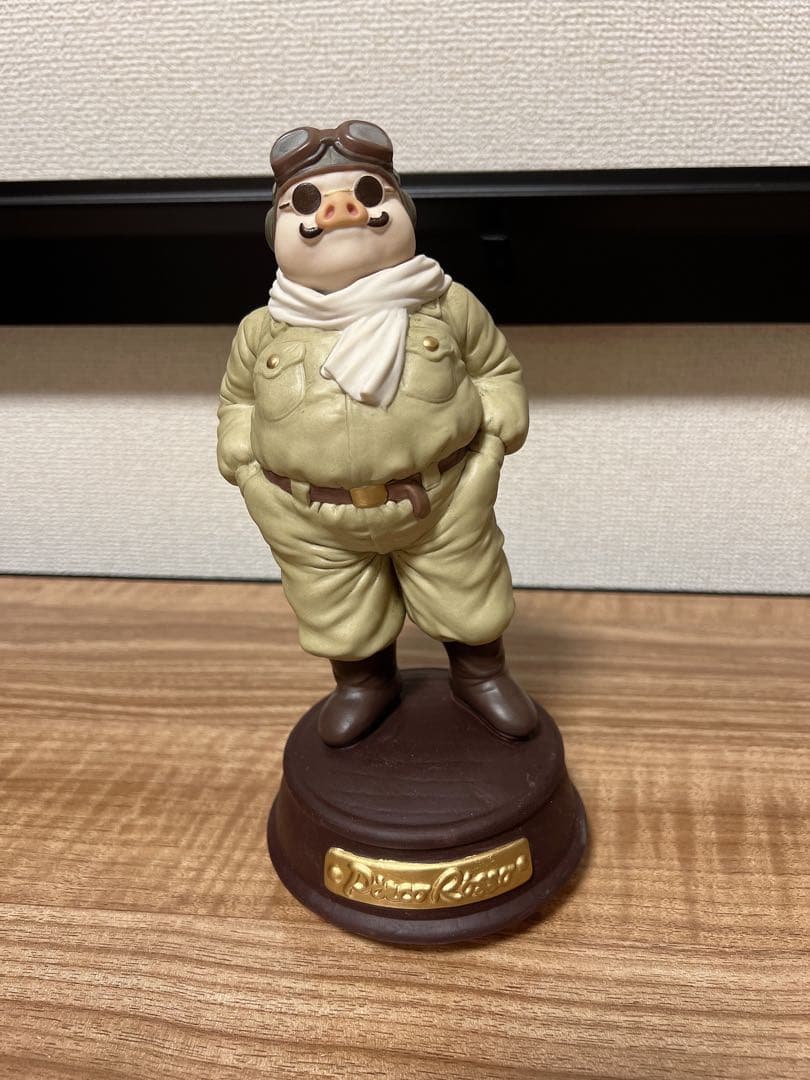 紅の豚 磁器オルゴール 飛行機服 ポルコロッソ