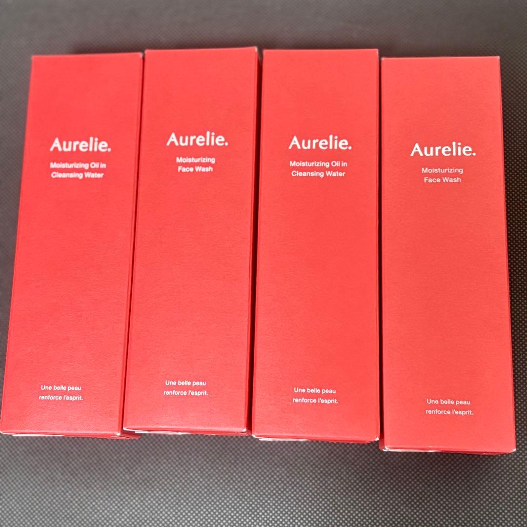 【新品未開封】オレリー洗顔フェイスウォッシュ　メイク落としクレンジングウォーター