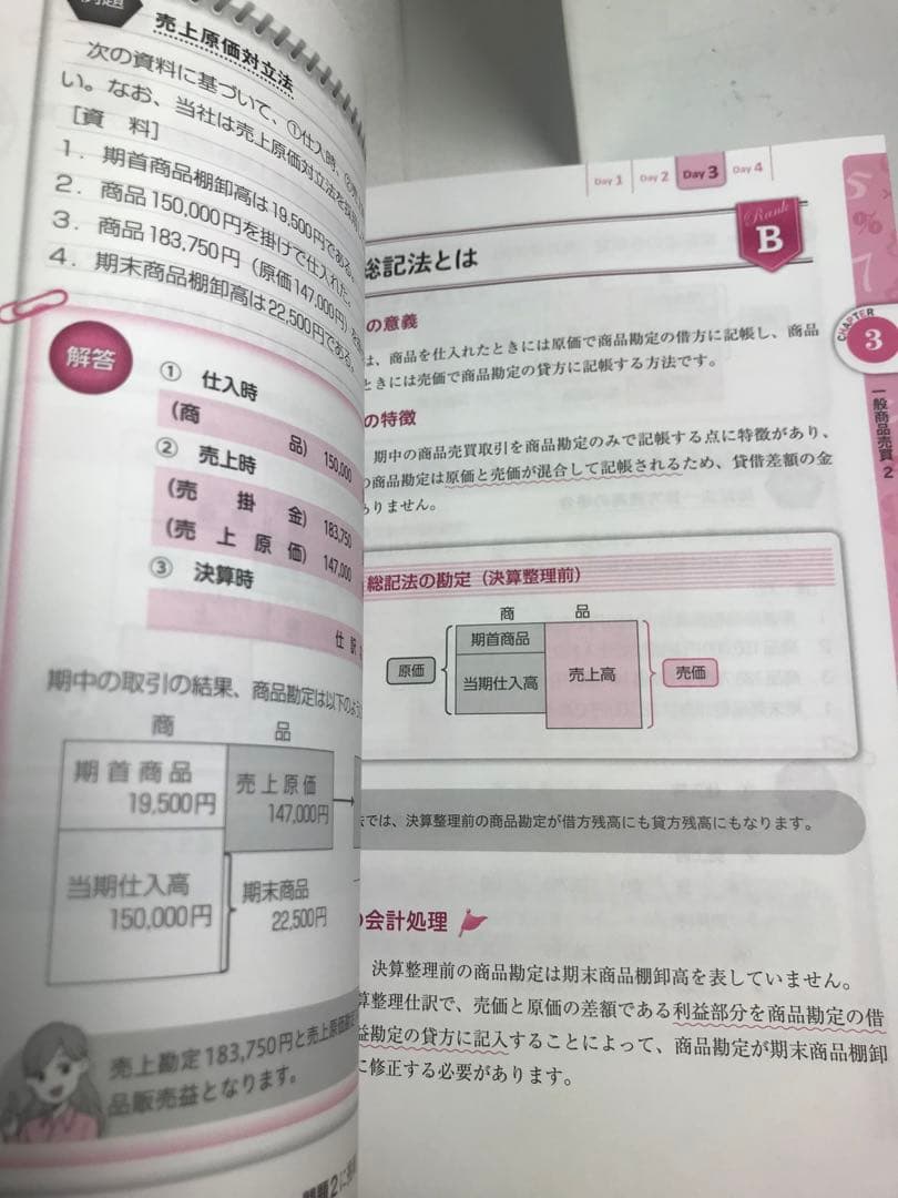 2025年度版　税理士　簿記論の教科書&問題集　1-4 全巻セット　書き込みなし