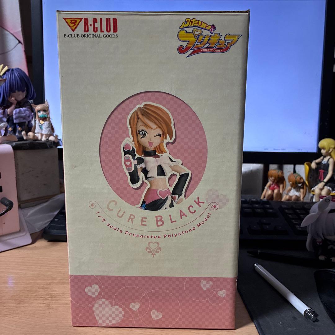 キュアブラック 「ふたりはプリキュア」B-CLUB 1/7ポリストーン製塗装済…