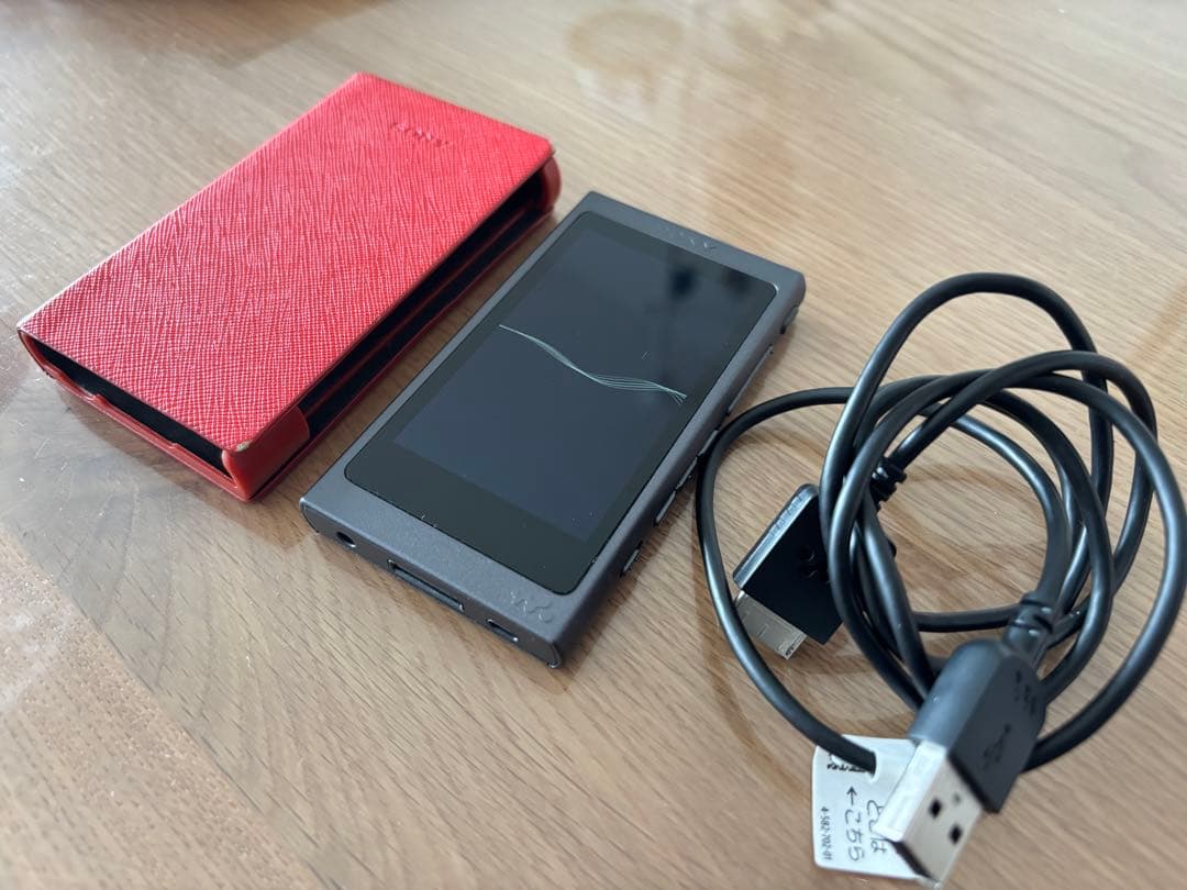 美品 SONY WALKMAN NW-A35 チャコールブラック