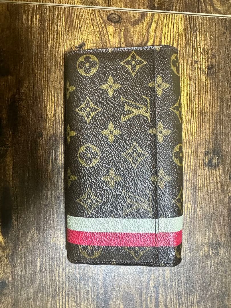 【Louis Vuitton】二つ折り財布 ブラウン/オリジナル財布/袋・箱付き