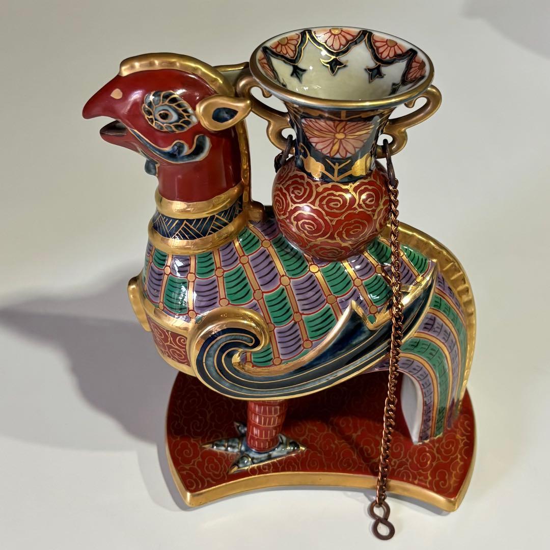 波佐見焼 林九郎窯 古伊万里様式 置物 伊万里焼 有田焼 希少 ヴィンテージ