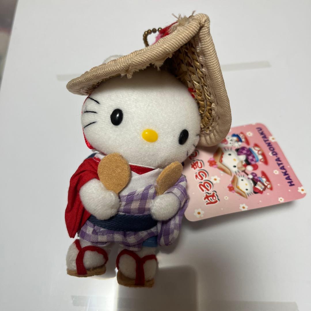 ご当地キティ 福岡限定 博多どんたく マスコット ハローキティ