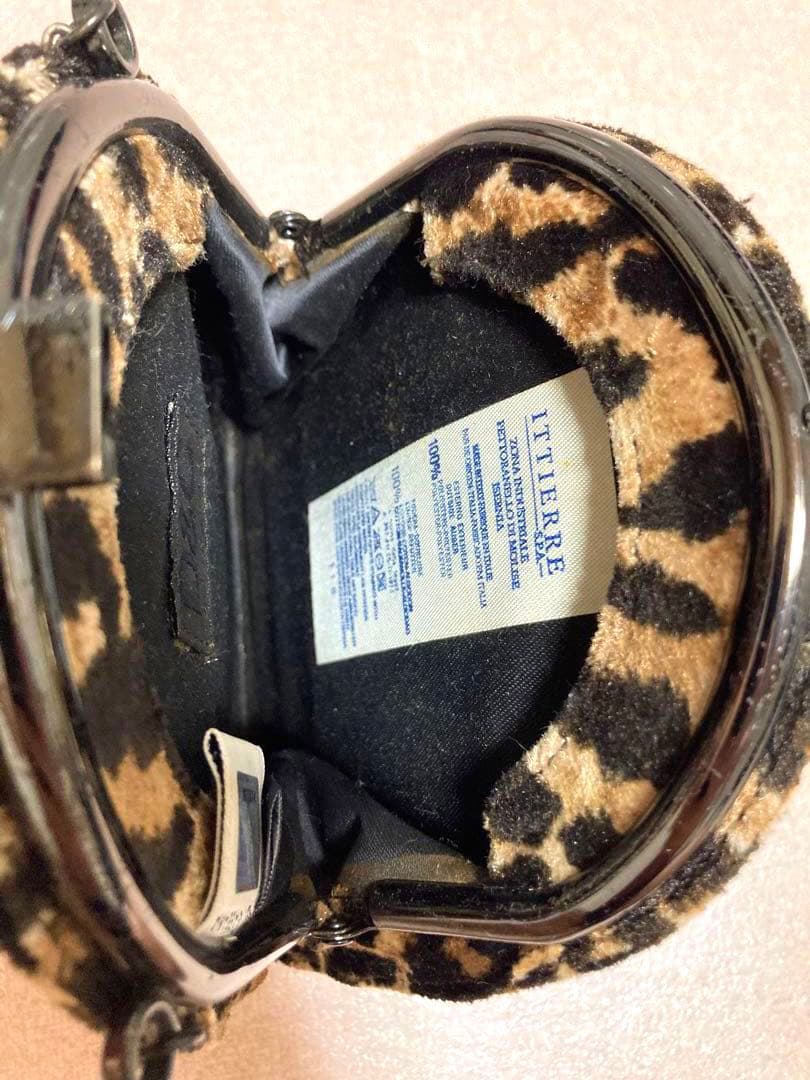 D&G ドルチェ&ガッパーナ ヒョウ柄 パーティー ポーチ がま口 アニマル