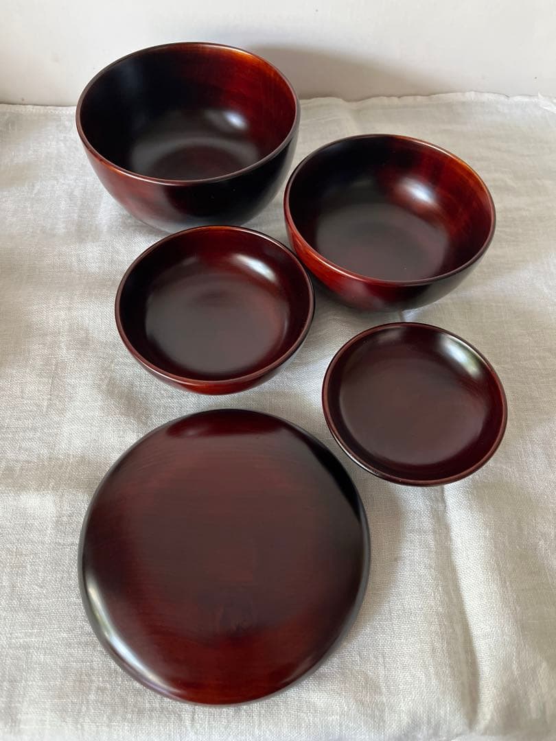 仁城義勝 入れ子組椀 / b