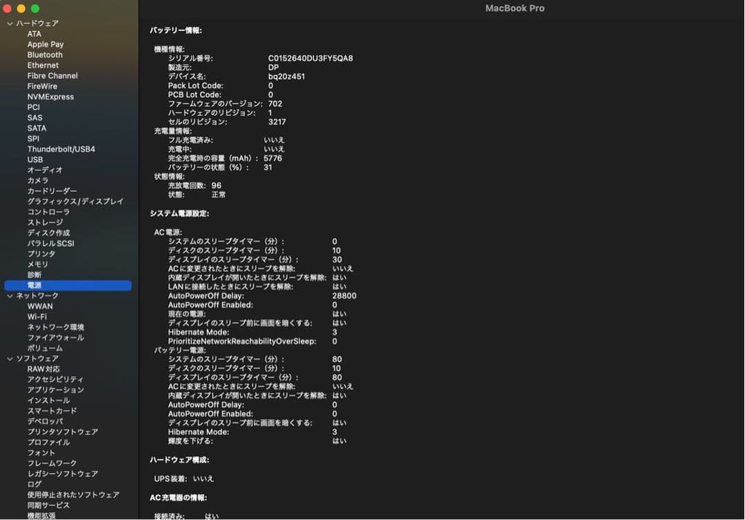 MacBook Pro (Retina, 13インチ, Early 2015)