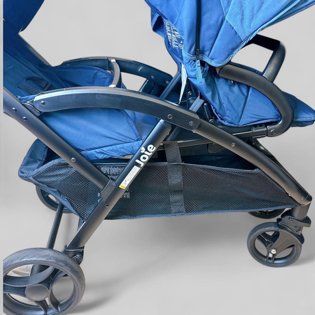 【美品】 Joie ジョイー　エヴァライトデュオ　二人乗りベビーカー　カトージ