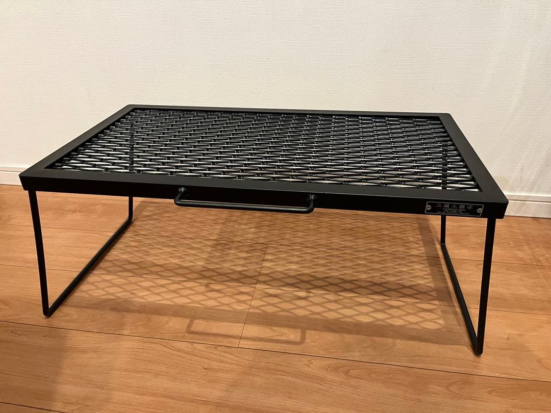 サンゾー工務店 アイアンテーブル キャンプ未使用 箱無し