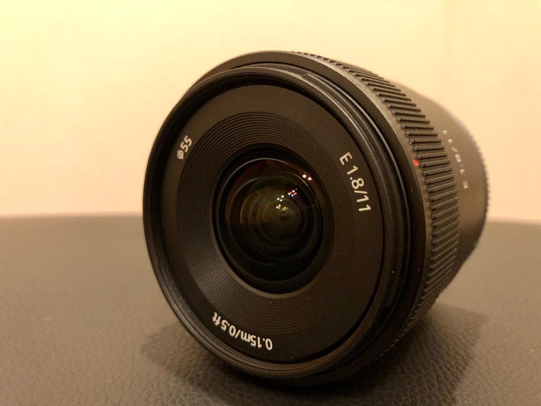 レンズ(単焦点) SONY E 11mm F1.8 [SEL11F18]