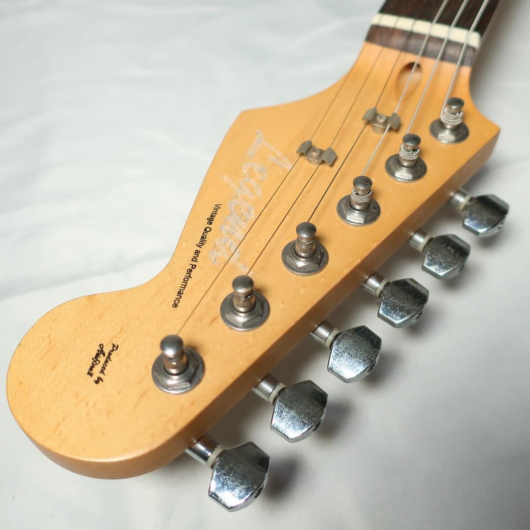 サーフグリーン ストラトタイプ エレキ Legend by Aria ProII