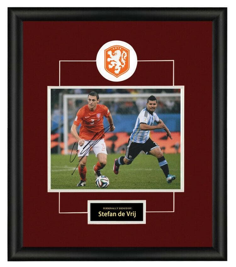 直筆サイン入り写真 ステファン・デ・フライ インターミラノ SA鑑定済