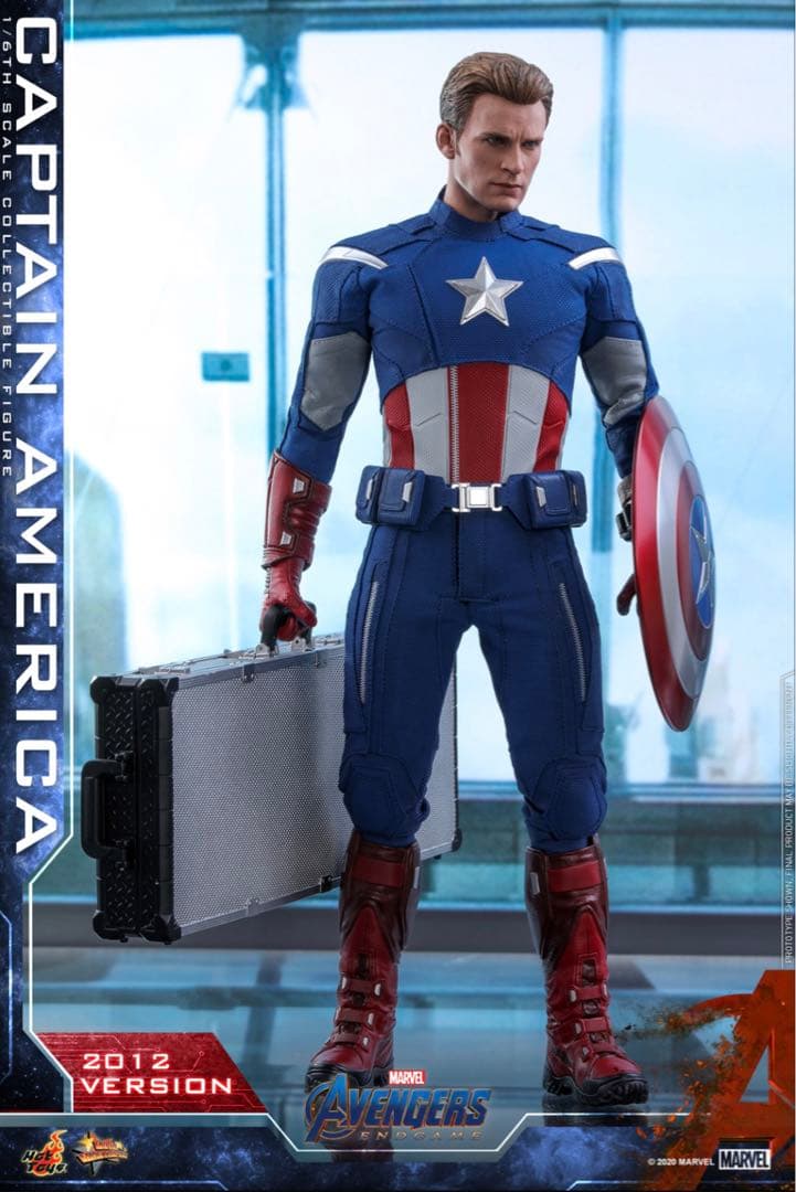 【美品】ホットトイズ ムービーマスターピース キャプテンアメリカ/エンドゲーム