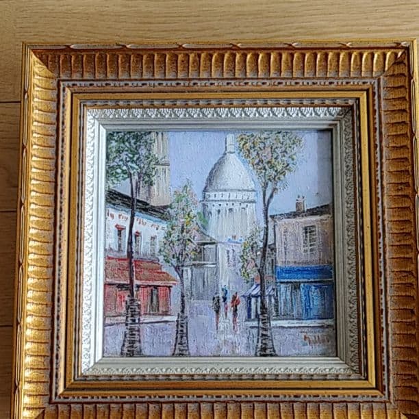 絵画 　油絵　額縁