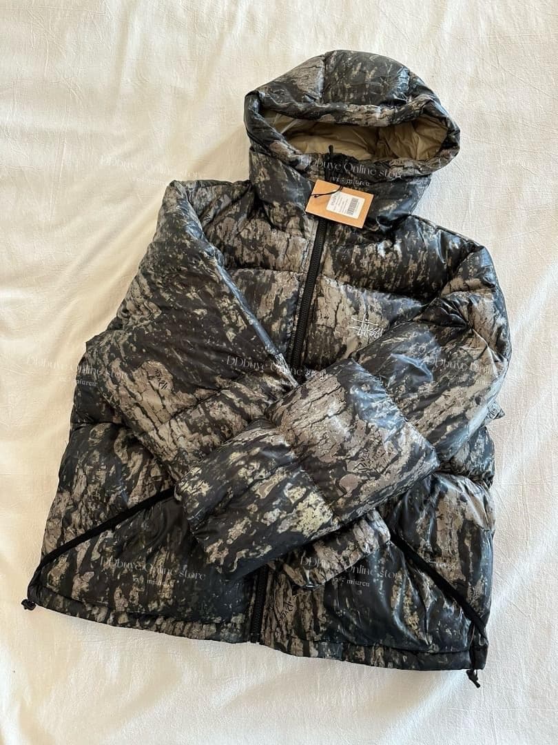 STUSSY Micro Rip Down パーカー ダウンジャケット S