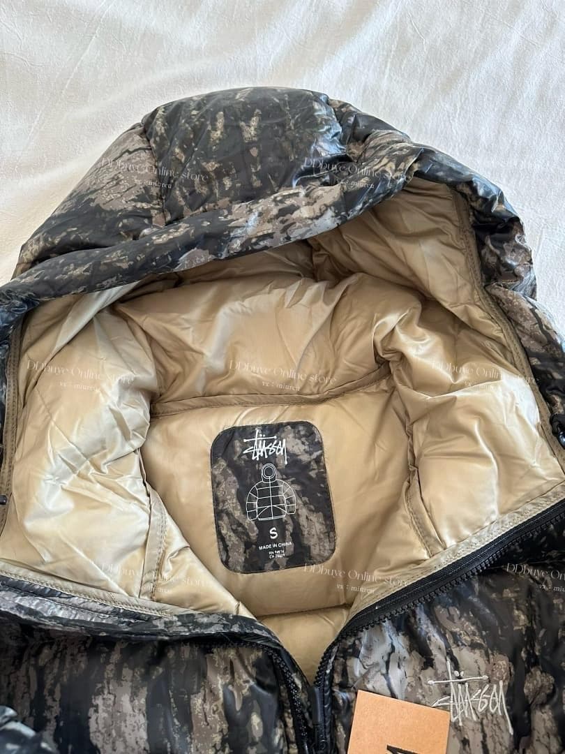 STUSSY Micro Rip Down パーカー ダウンジャケット S