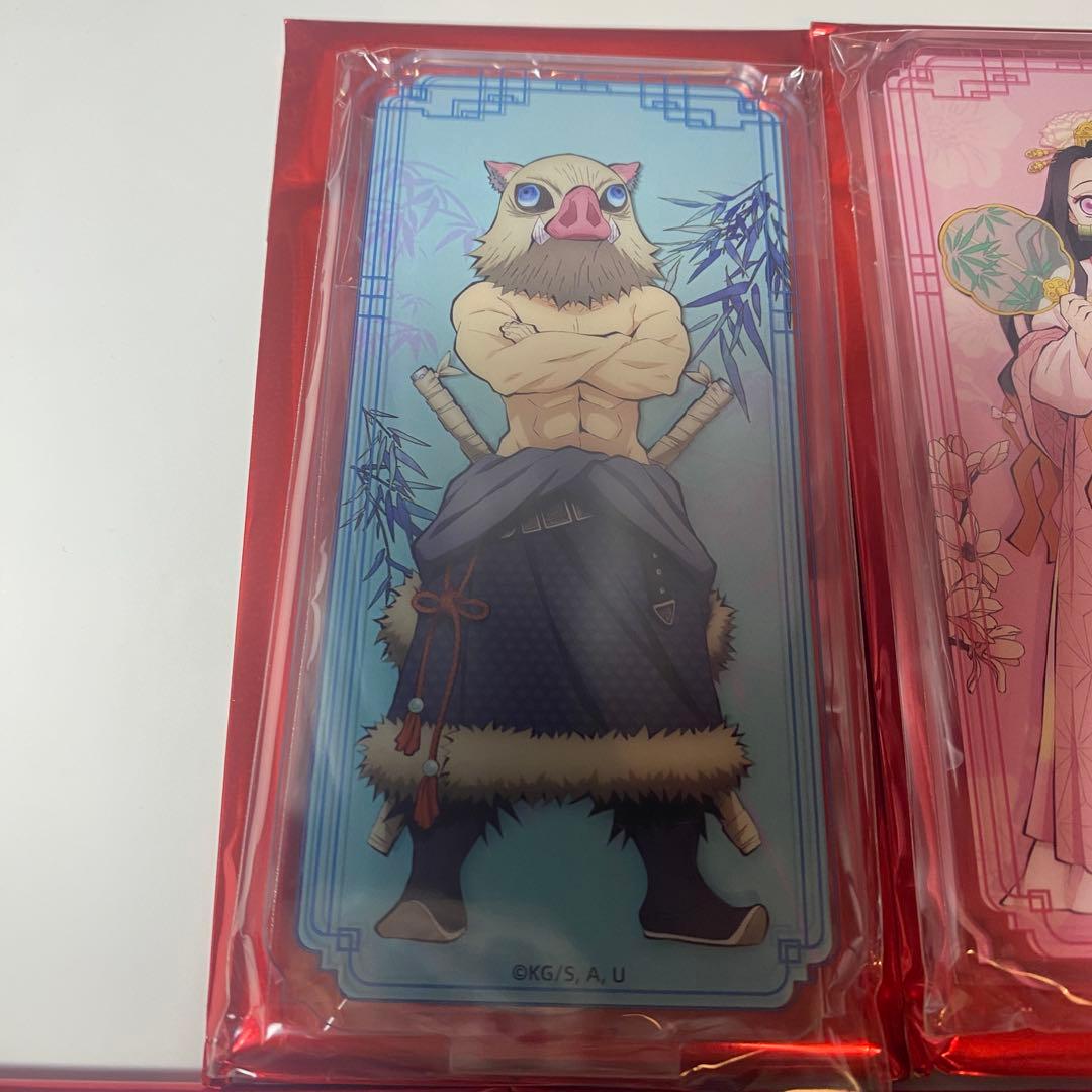 【新品未使用】鬼滅の刃 国風服 中国限定 第2弾　アクリルスタンド　7枚セット