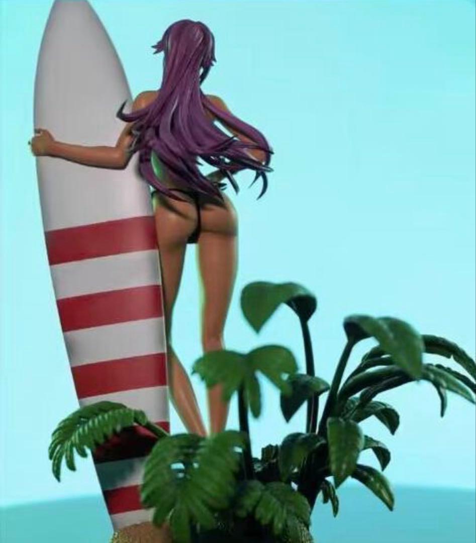 ★新品未開封★ BLACK 四楓院夜一水着バージョン ガレージキット