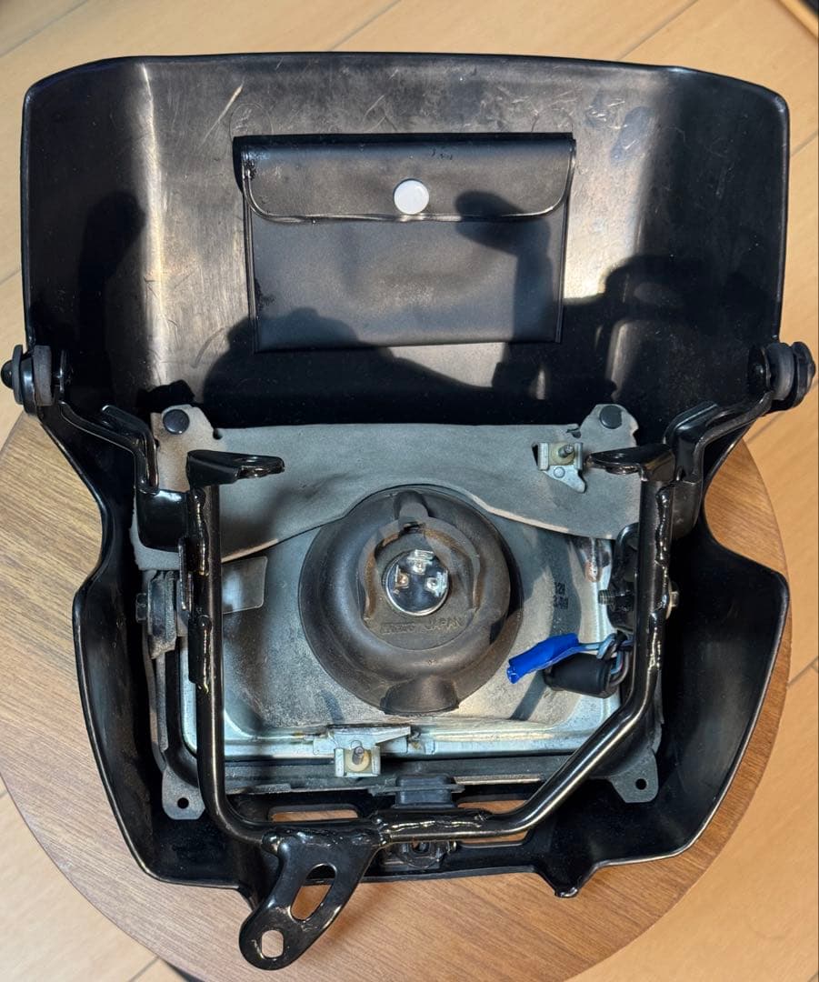 YAMAHA tw200 2JL ヘッドライト 黒