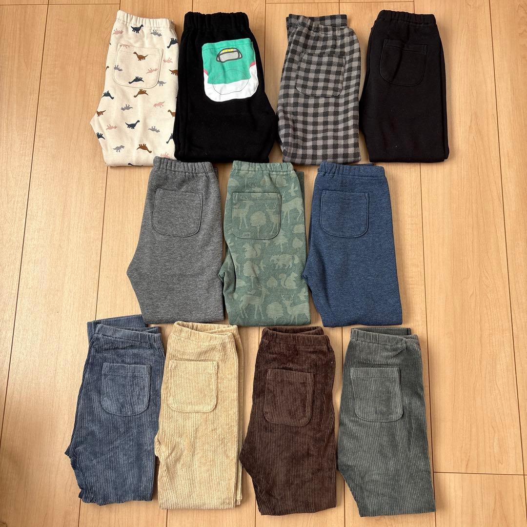 冬服110サイズ男の子まとめ売り23点＆おまけ7点セット。幼稚園保育園用冬服。