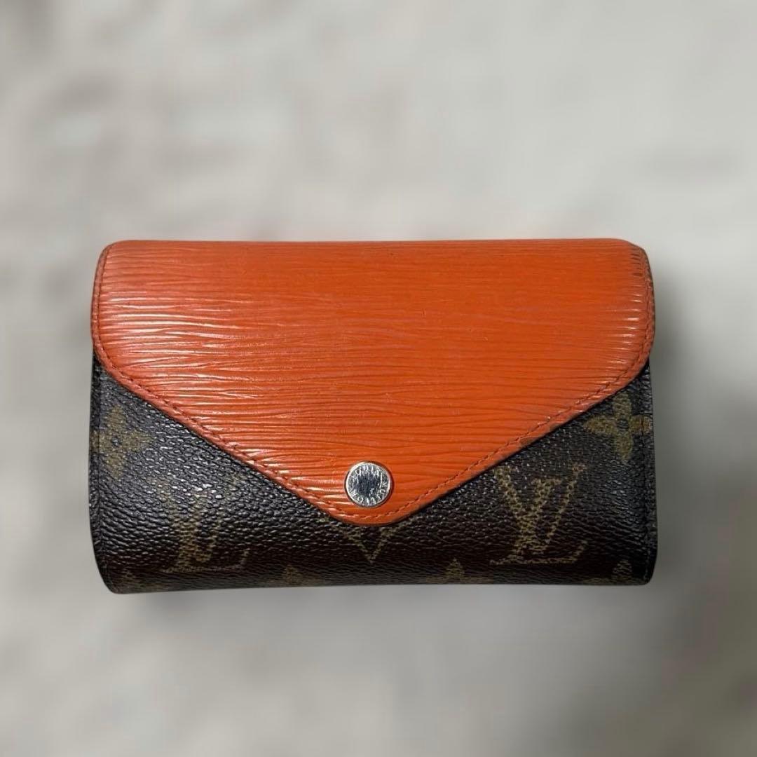 ルイヴィトンポルトフォイユ マリールー コンパクト ピモン モノグラム エピ