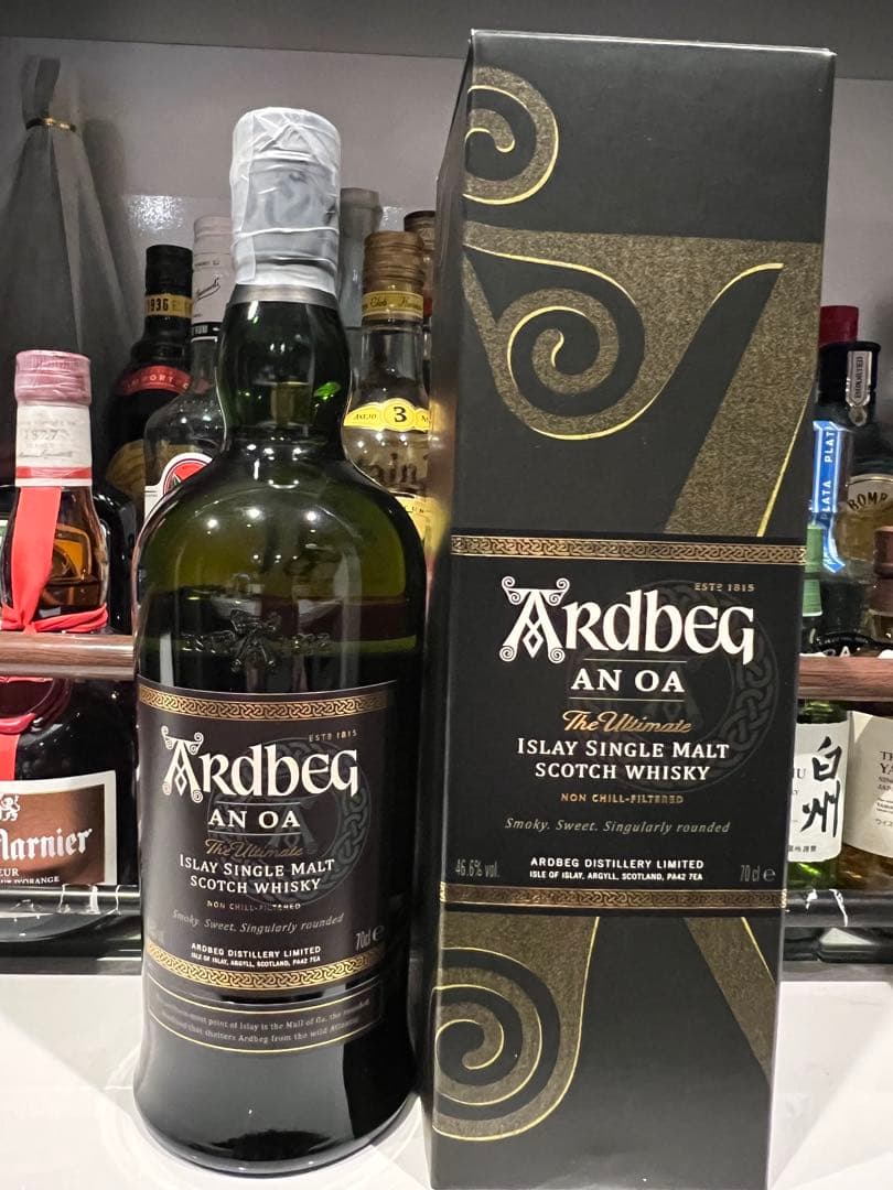 【終売品】アードベッグ　AN OA 箱付