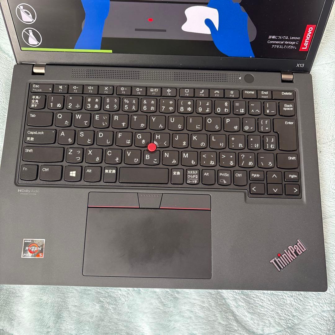 Windowsノート本体 Lenovo ThinkPad X13 Gen2 AMD 20XJS07900