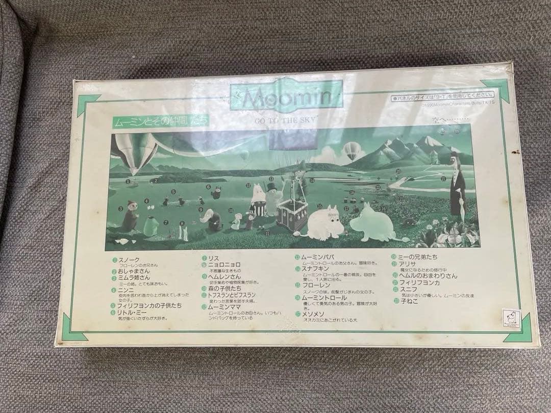 ムーミン ジグソーパズル　Raining View