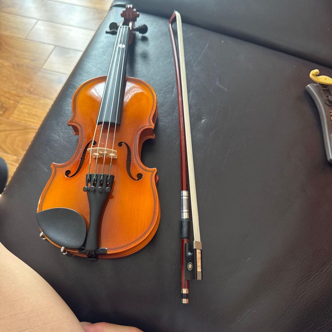 HORA reghin-romania バイオリン 1/10 木製 オレンジ色
