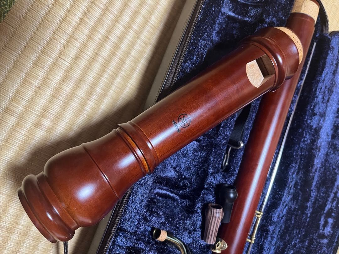 YAMAHA YRB-42 バスリコーダー　ヤマハ　木製　管楽器