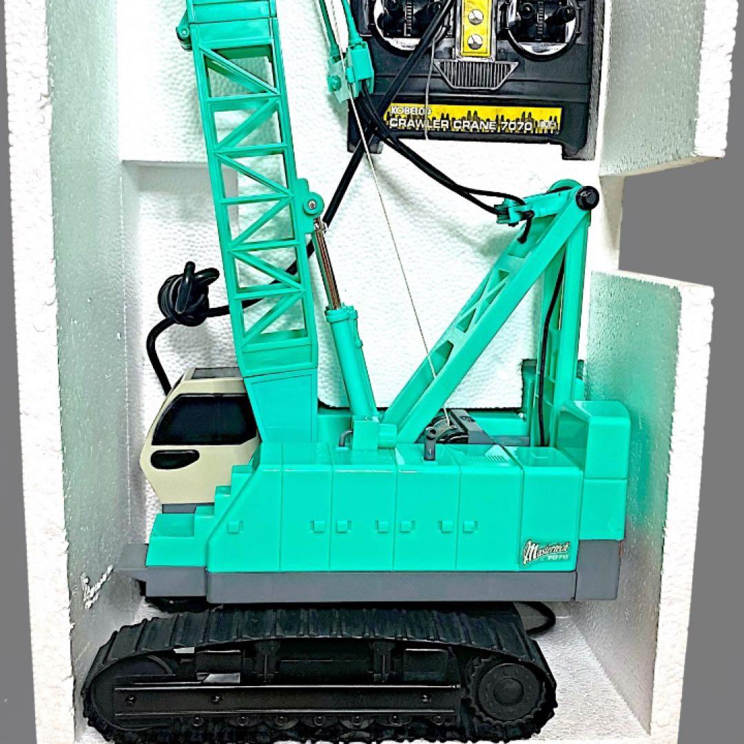 【激レア】トイコー KOBELCO クローラークレーン7070 ラジコン 箱付き