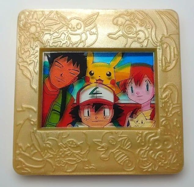 Meiji ポケモン ピクチャーフレーム　カスミ サトシ ピカチュウ タケシ