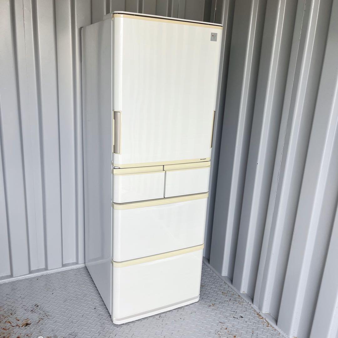 174取付無料！完動品！SHARP自動製氷付き どっちもドア大容量384L冷蔵庫