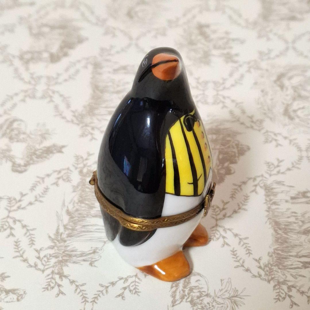 ★愛くるしい★ペンギン リモージュボックス